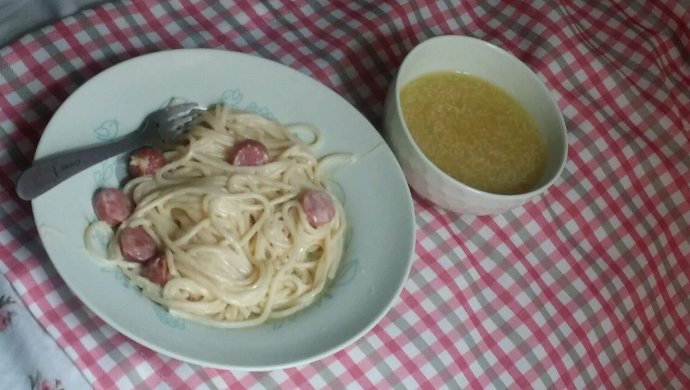 Baby’s Breakfast Recipe with Italian Pasta and Pumpkin Porridge